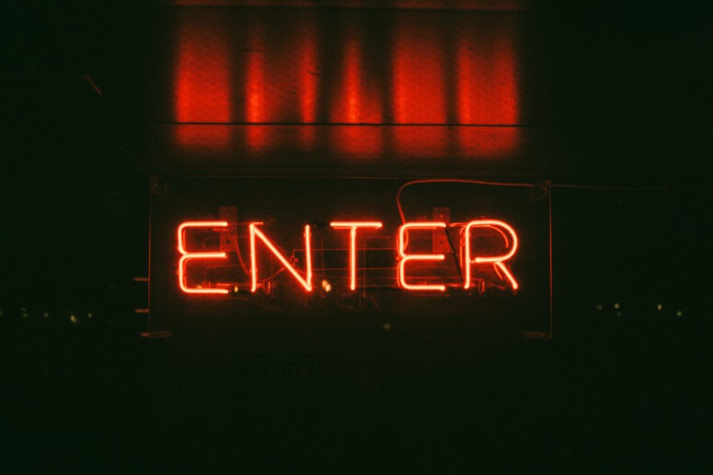 Neon-Enter-Sign